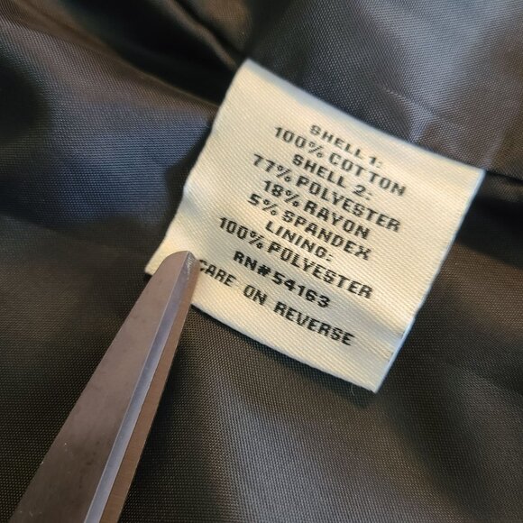 Tommy Hilfiger Patchwork Plaid Blazer Jacket Elbow Patches 8 Preppy Acadamia - Picture 8 of 9